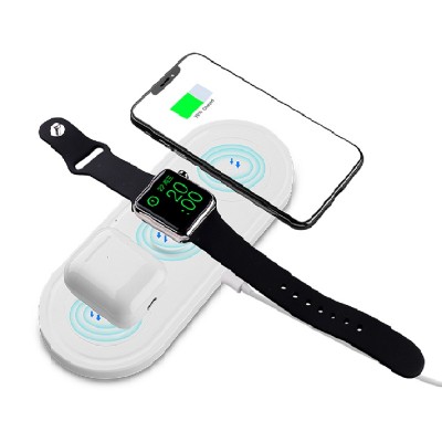 2021 Popular Products 4 in 1 Wireless Charger Stand for Apple Watch for airpods charging mobile phone